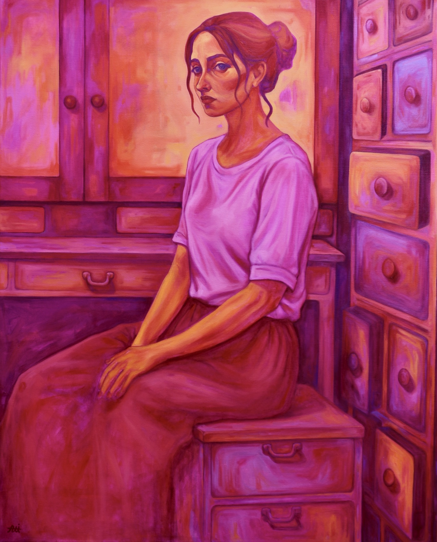 Salari, Atieh – Hinter den Fächern